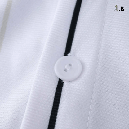 Juventus F.C Vintage White Baseball Jersey - JogaBonito - Jersey