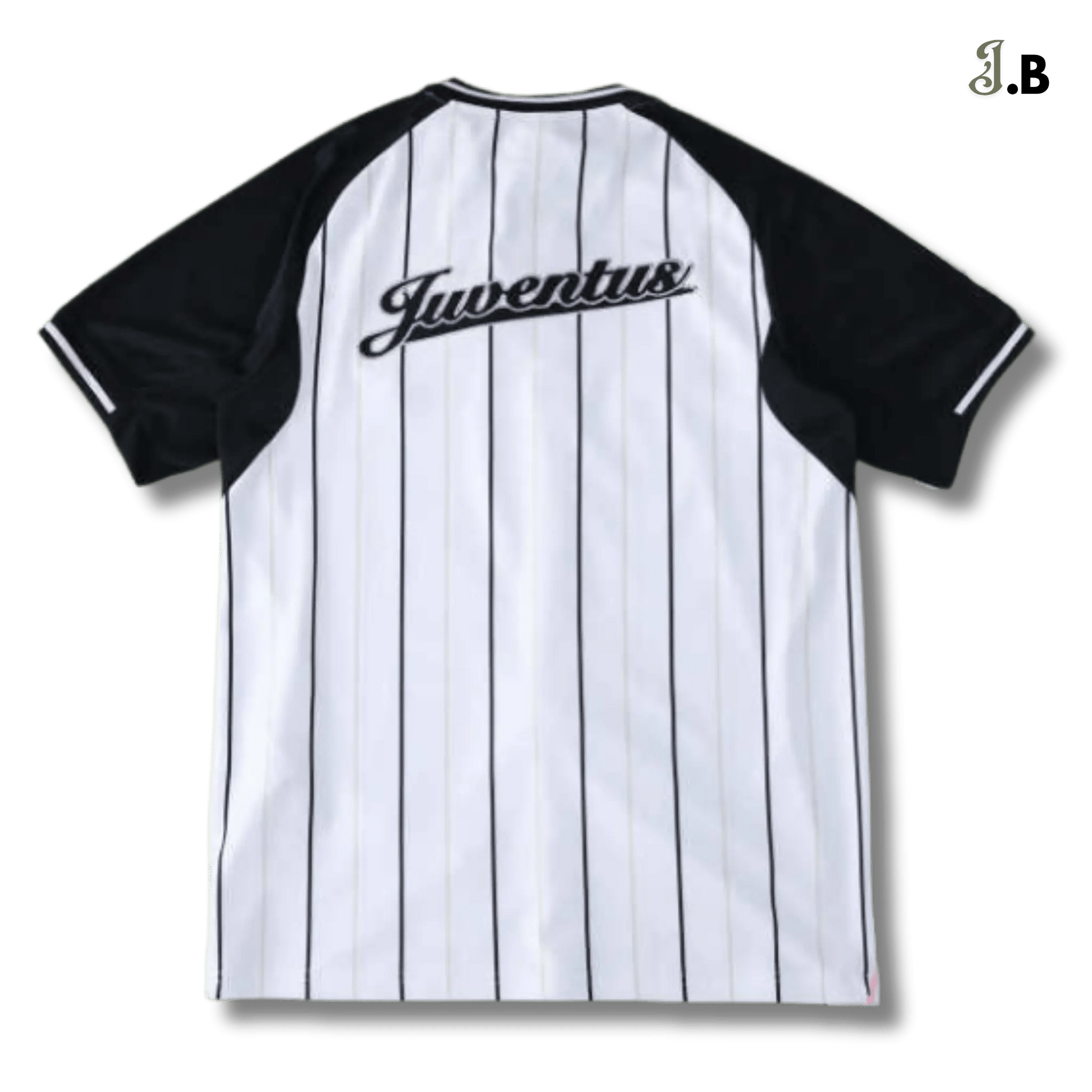 Juventus F.C Vintage White Baseball Jersey - JogaBonito - Jersey