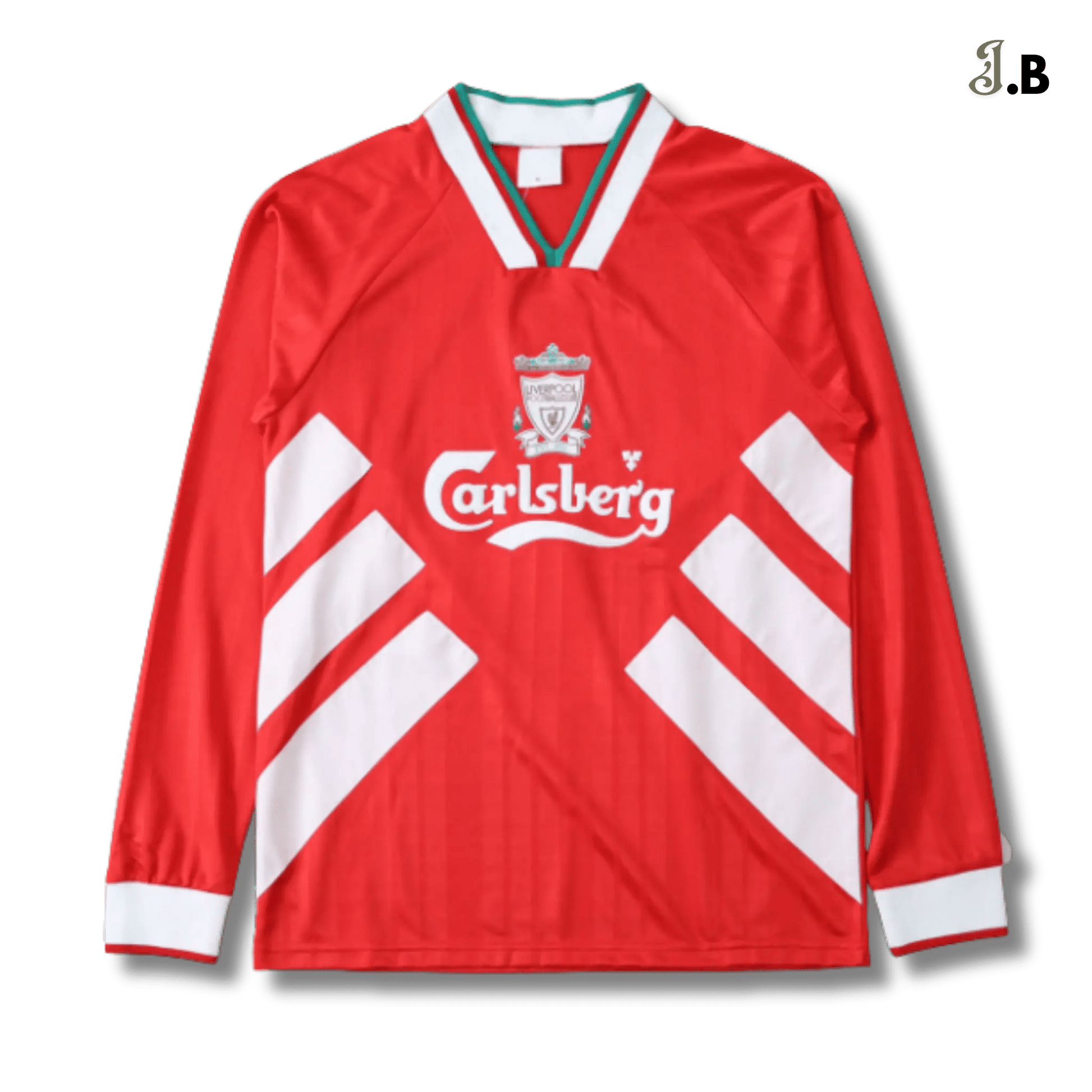 Liverpool FC 93 Vintage Red Long Sleeve - JogaBonito - Jersey