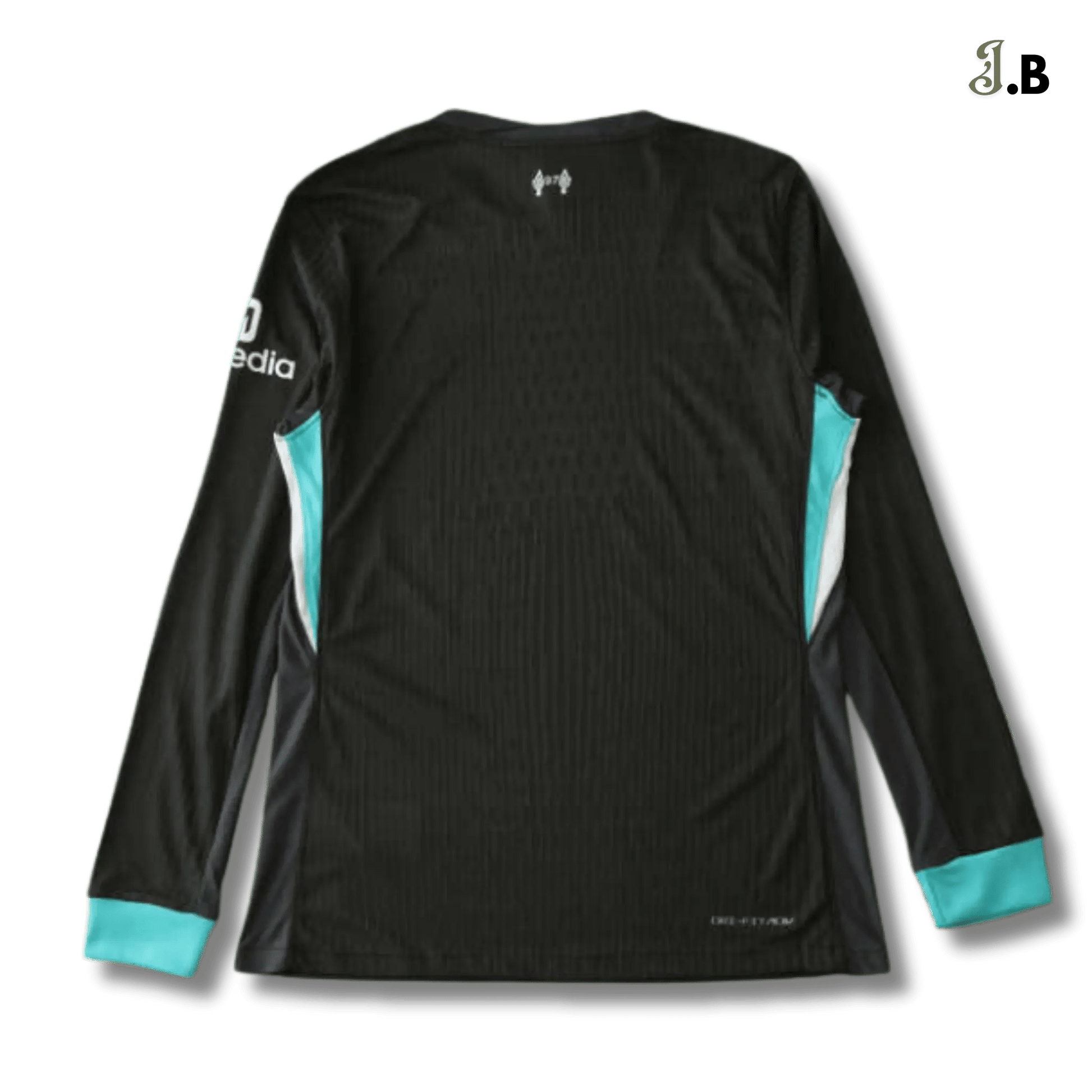 Liverpool FC Retro Black Long Sleeve - JogaBonito - Jersey