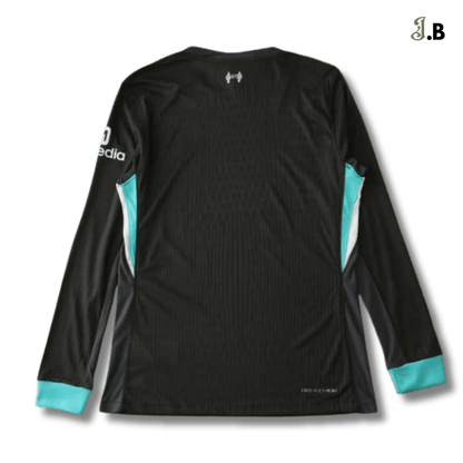 Liverpool FC Retro Black Long Sleeve - JogaBonito - Jersey