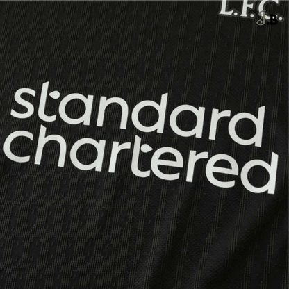 Liverpool FC Retro Black Long Sleeve - JogaBonito - Jersey