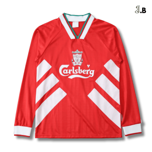 Liverpool FC Vintage 93 Red Long Sleeve - JogaBonito - Jersey