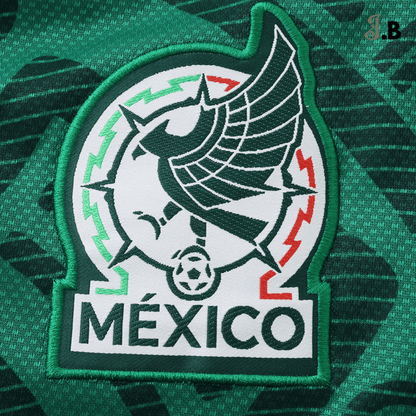 Mexico 2026 Aztec Edition Home Long Sleeve Jersey - JogaBonito - Long Sleeve Jersey