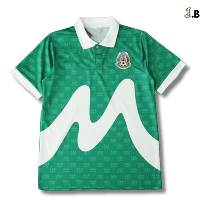 Mexico Vintage 95 Green Home Jersey - JogaBonito - Jersey