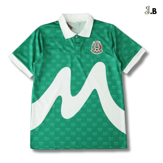 Mexico Vintage 95 Green Home Jersey - JogaBonito - Jersey