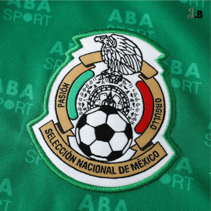 Mexico Vintage 95 Green Home Jersey - JogaBonito - Jersey