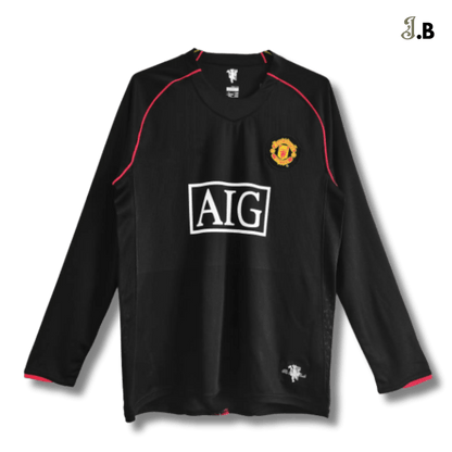 MUFC 07 Black Vintage Long Sleeve - JogaBonito - Jersey