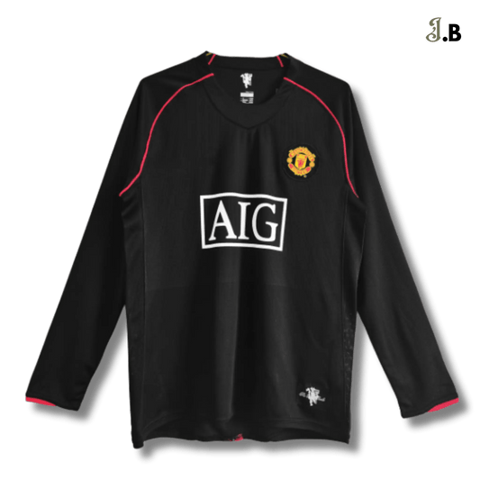 MUFC 07 Black Vintage Long Sleeve - JogaBonito - Jersey