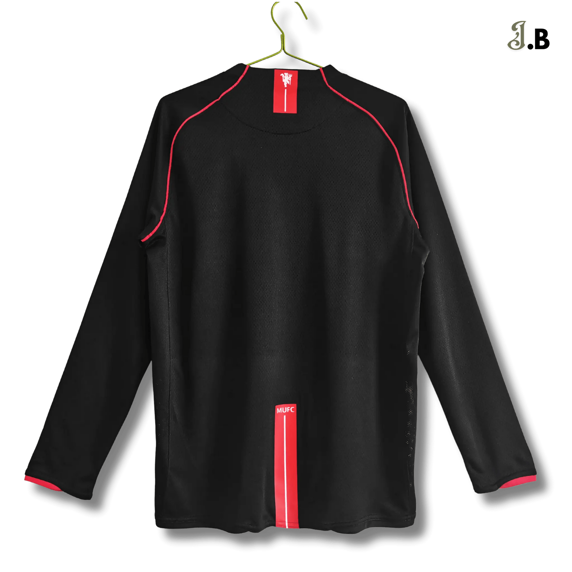 MUFC 07 Black Vintage Long Sleeve - JogaBonito - Jersey