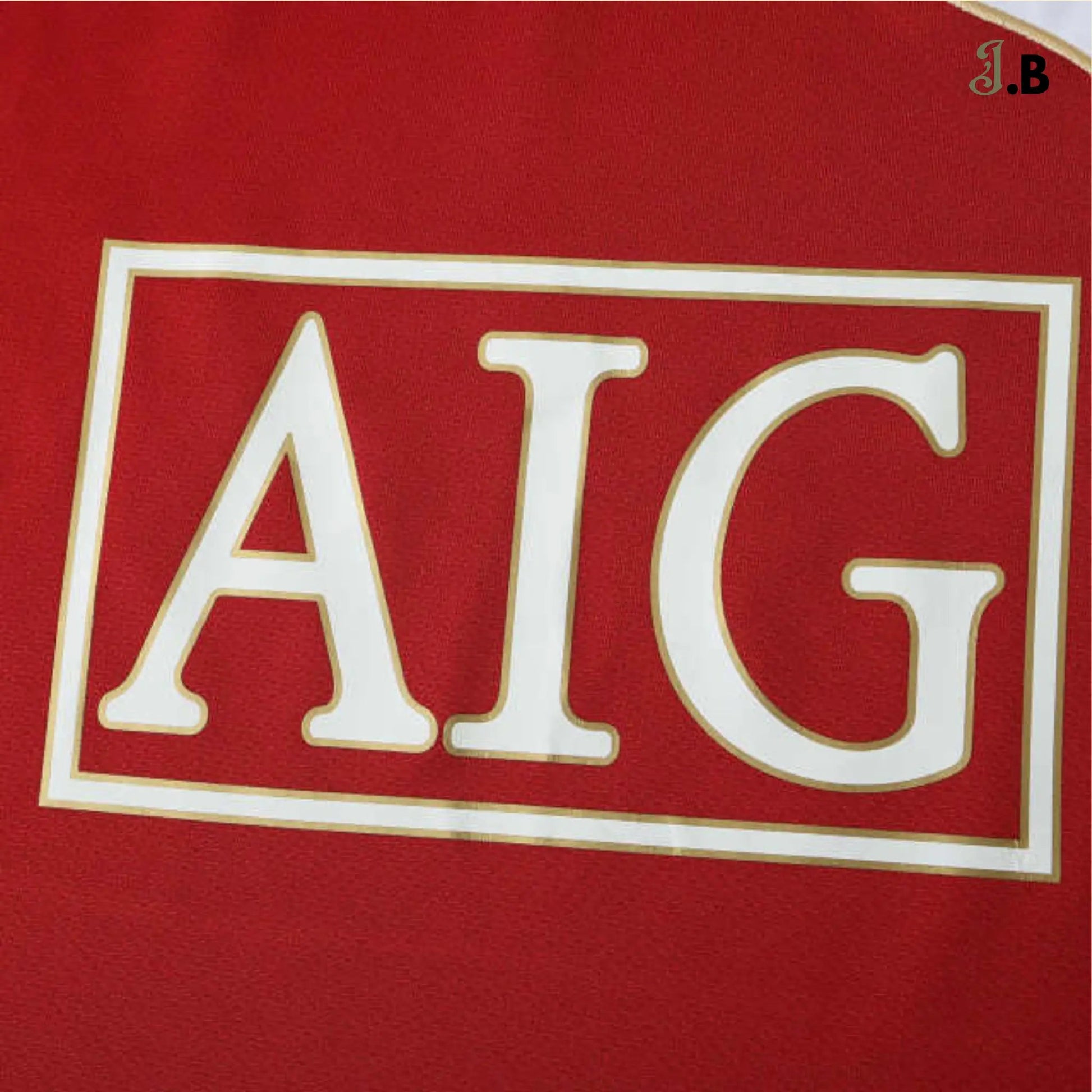 MUFC 07 Red Retro Home Jersey - JogaBonito - Jersey