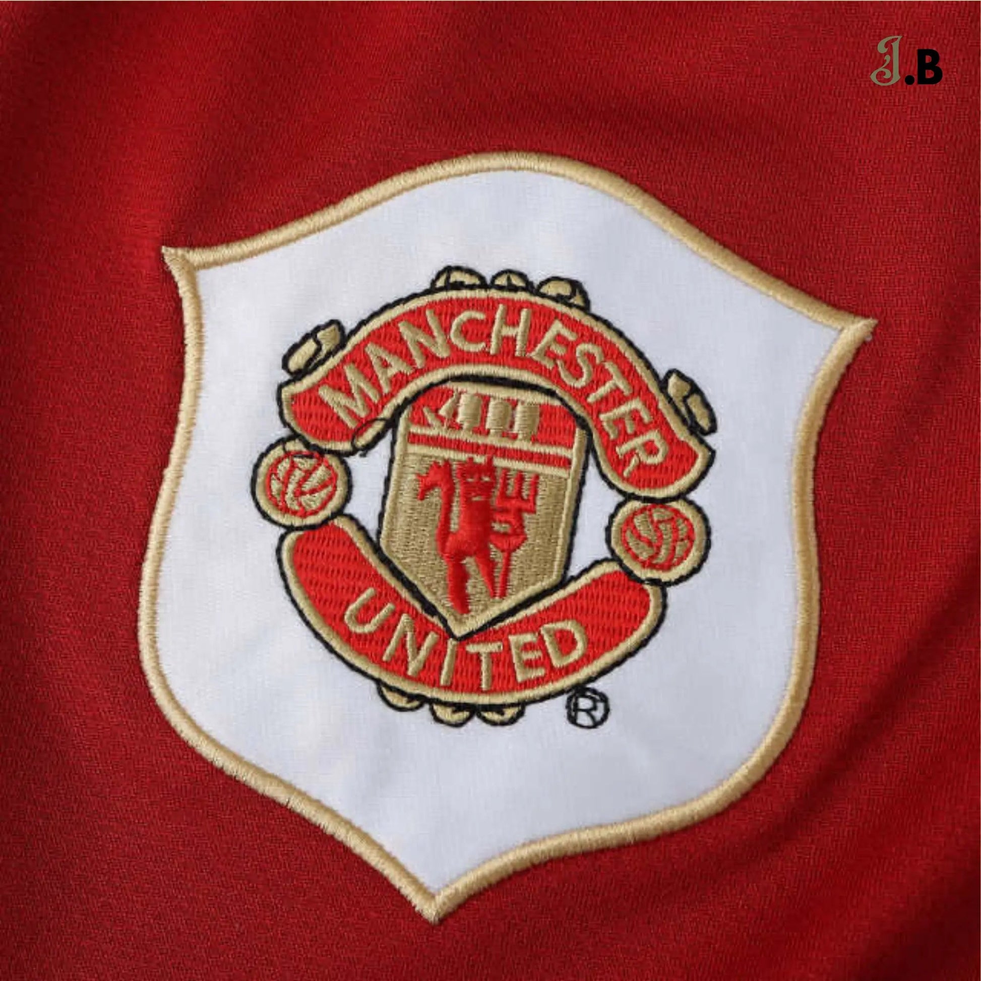 MUFC 07 Red Retro Home Jersey - JogaBonito - Jersey
