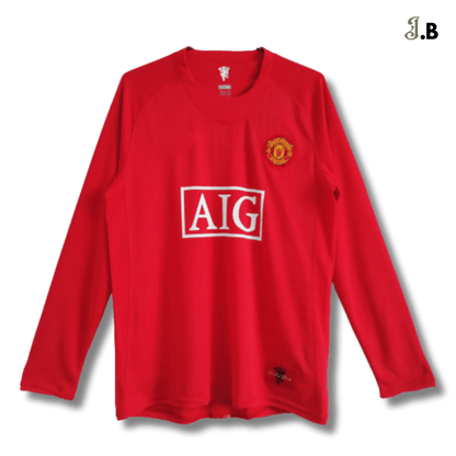 MUFC 07 Red Vintage Long Sleeve - JogaBonito - Jersey