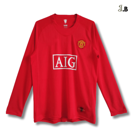 MUFC 07 Red Vintage Long Sleeve - JogaBonito - Jersey