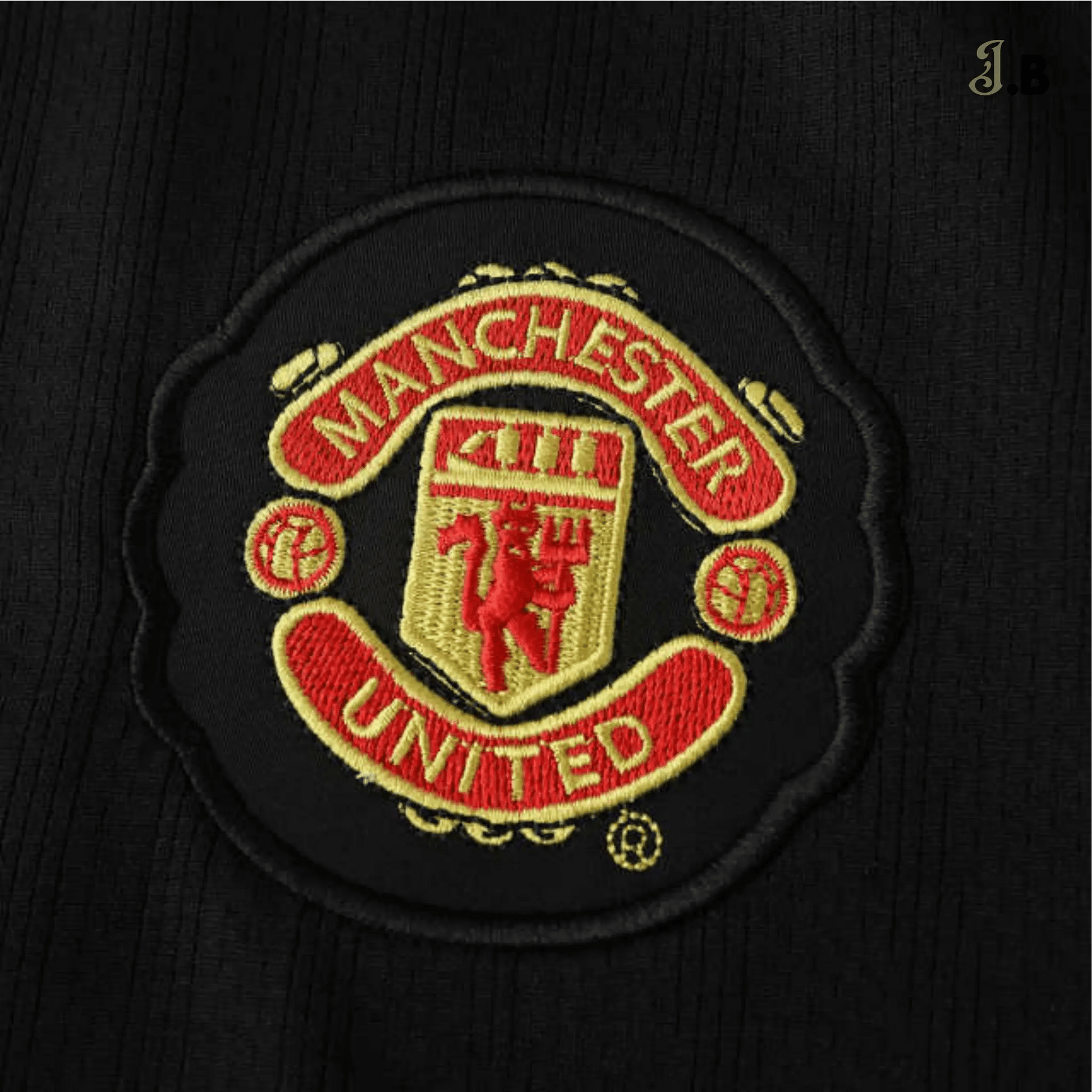 MUFC 08 Black Retro Away Jersey - JogaBonito - Jersey