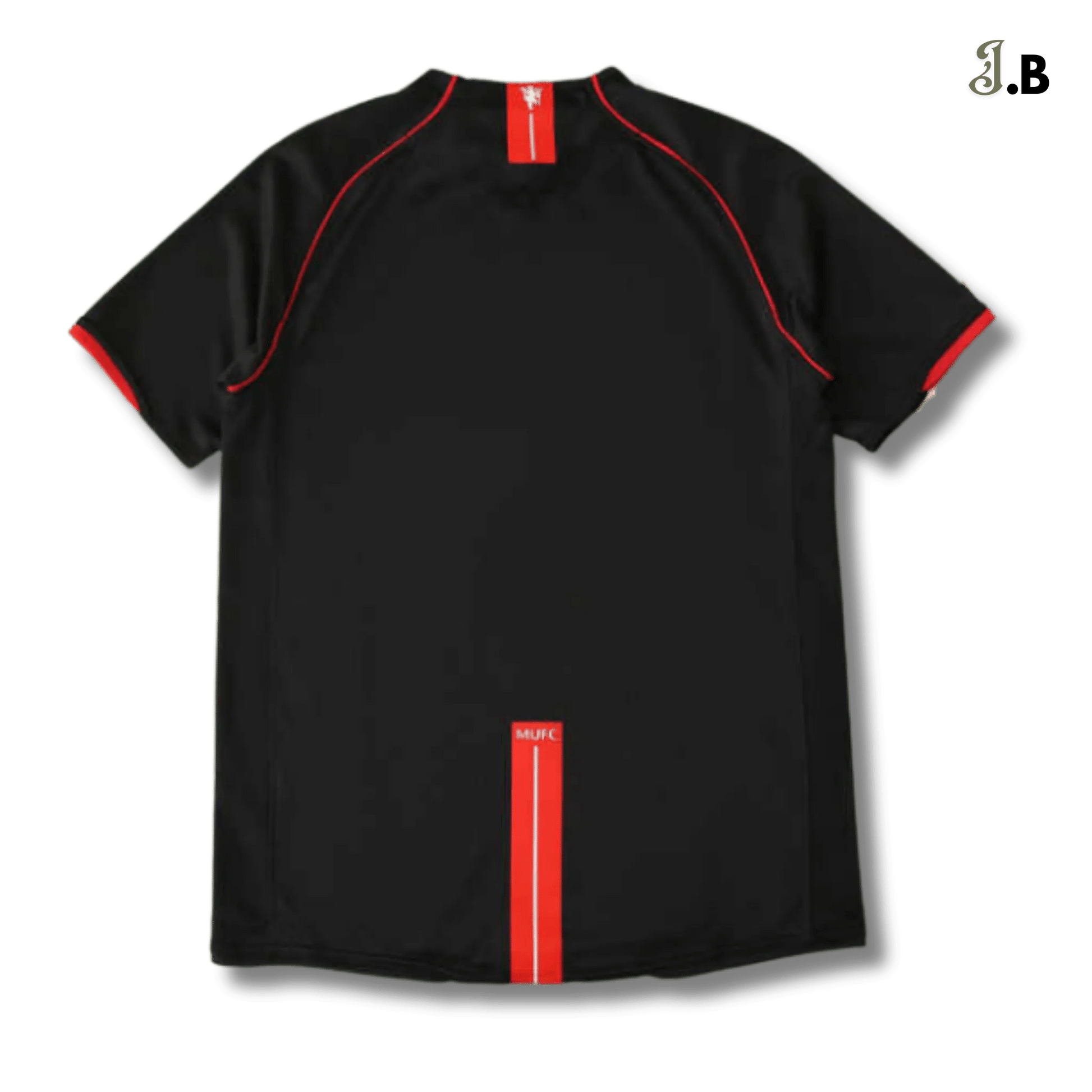 MUFC 08 Black Retro Away Jersey - JogaBonito - Jersey