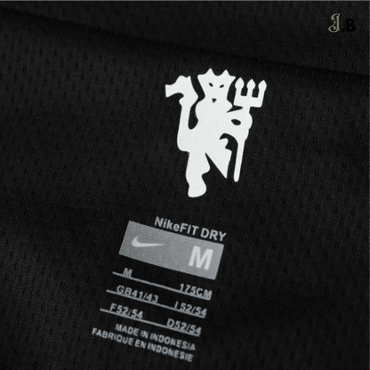 MUFC 08 Black Retro Away Jersey - JogaBonito - Jersey