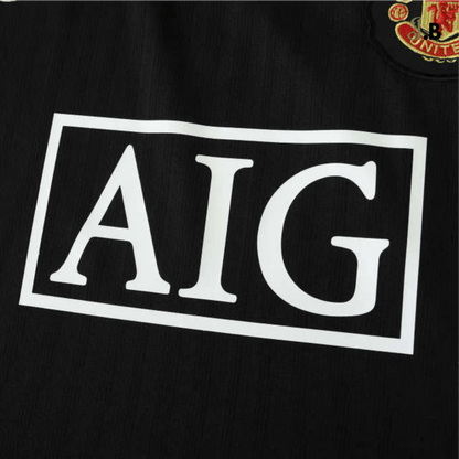 MUFC 08 Black Retro Away Jersey - JogaBonito - Jersey