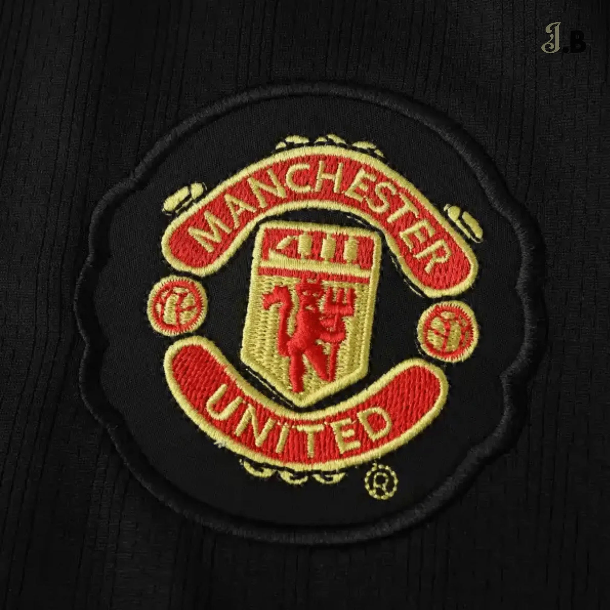 MUFC Black 2007 Retro Jersey JogaBonito