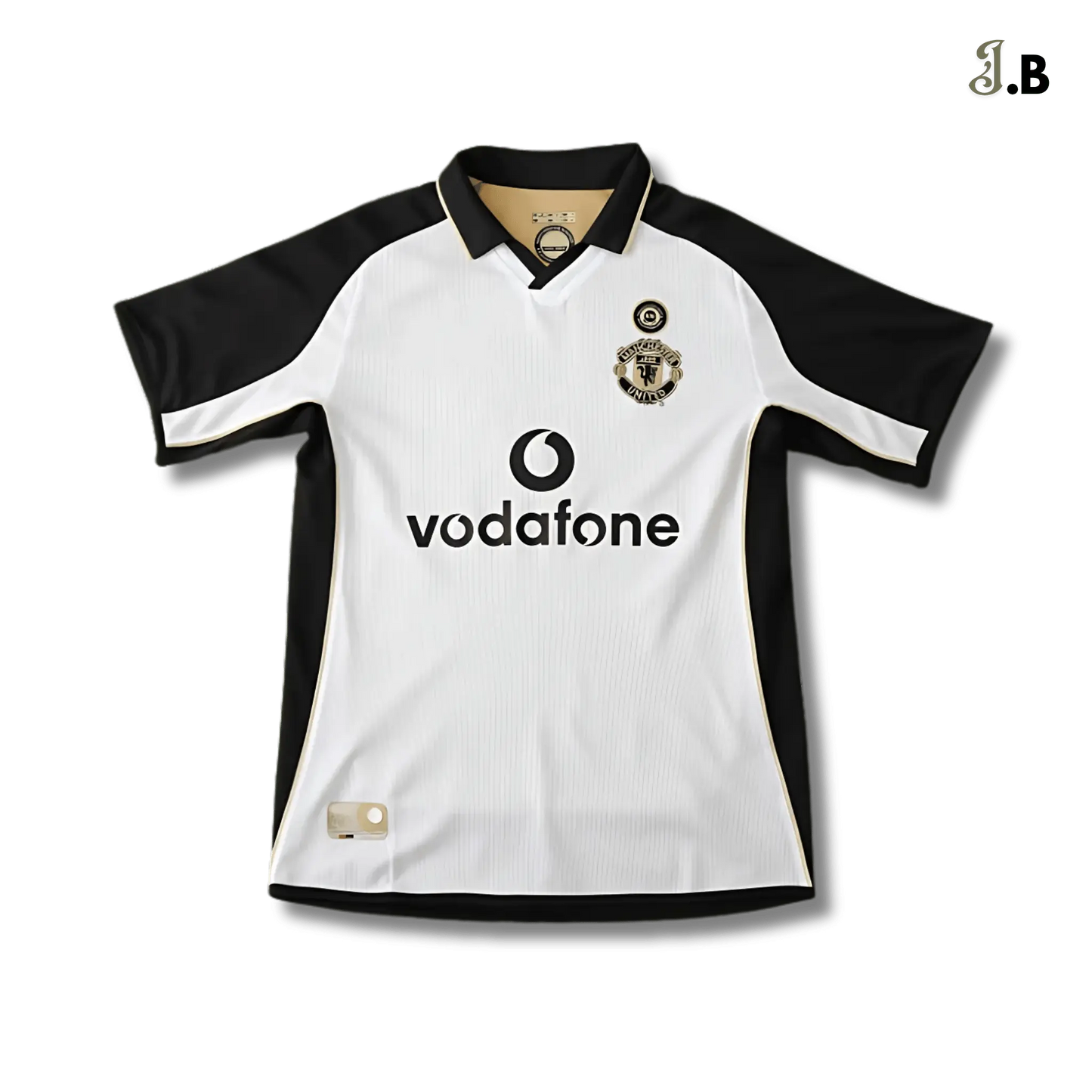 MUFC Limited Edition White & Gold Centenary Jersey JogaBonito