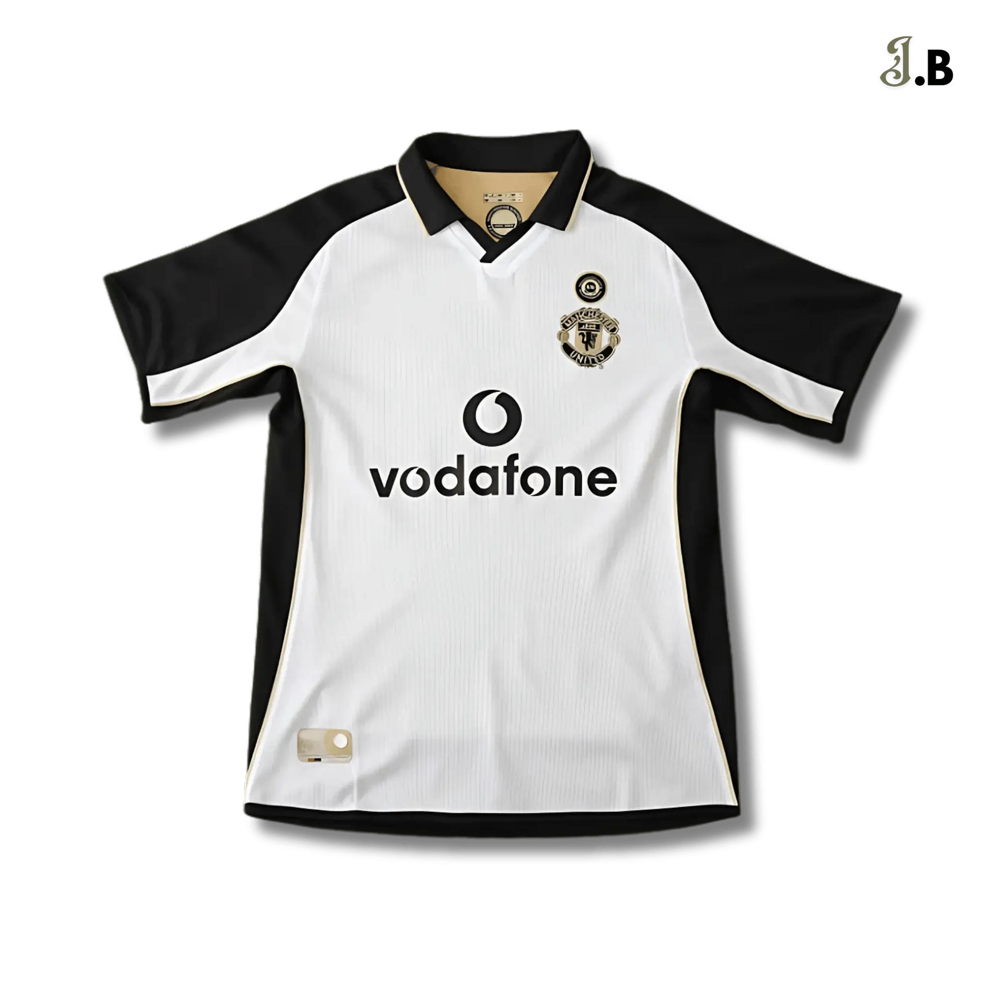 MUFC Limited Edition White & Gold Centenary Jersey JogaBonito
