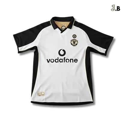 MUFC Limited Edition White & Gold Centenary Jersey JogaBonito
