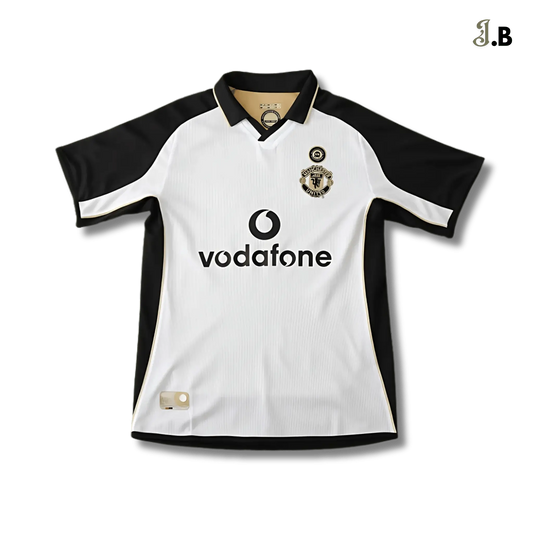 MUFC Limited Edition White & Gold Centenary Jersey JogaBonito