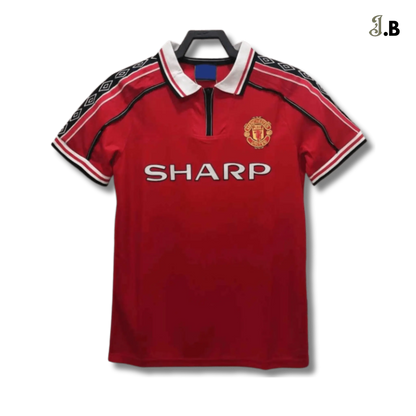 MUFC Red 1998 Retro Home Jersey JogaBonito