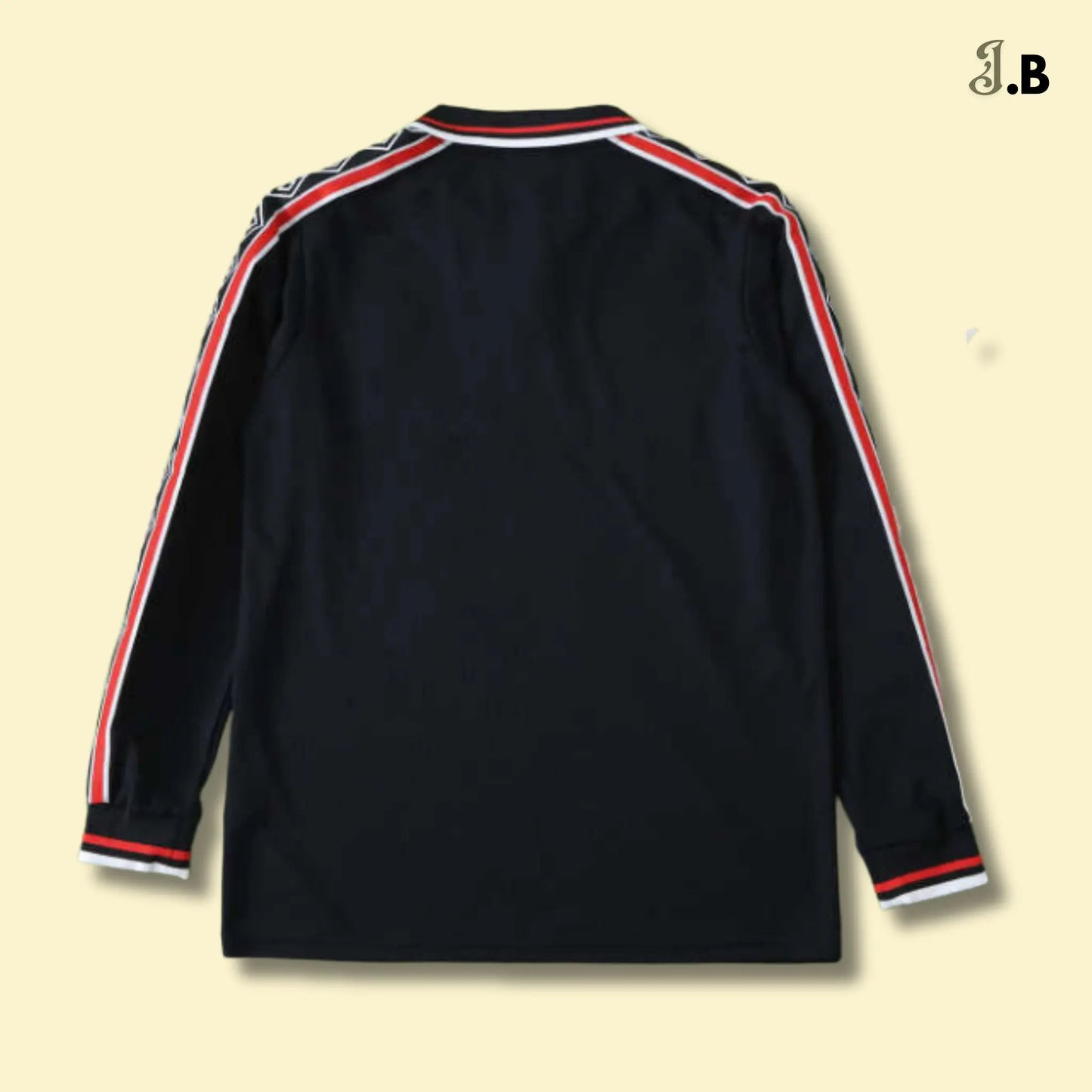 MUFC Retro Black 1998 Long Sleeve - JogaBonito - Jersey