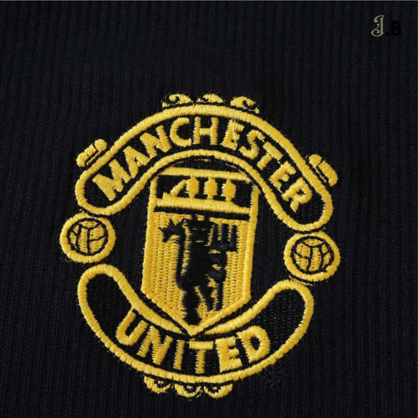 MUFC Retro Black 1998 Long Sleeve - JogaBonito - Jersey