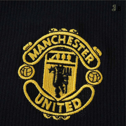 MUFC Retro Black 1998 Long Sleeve - JogaBonito - Jersey
