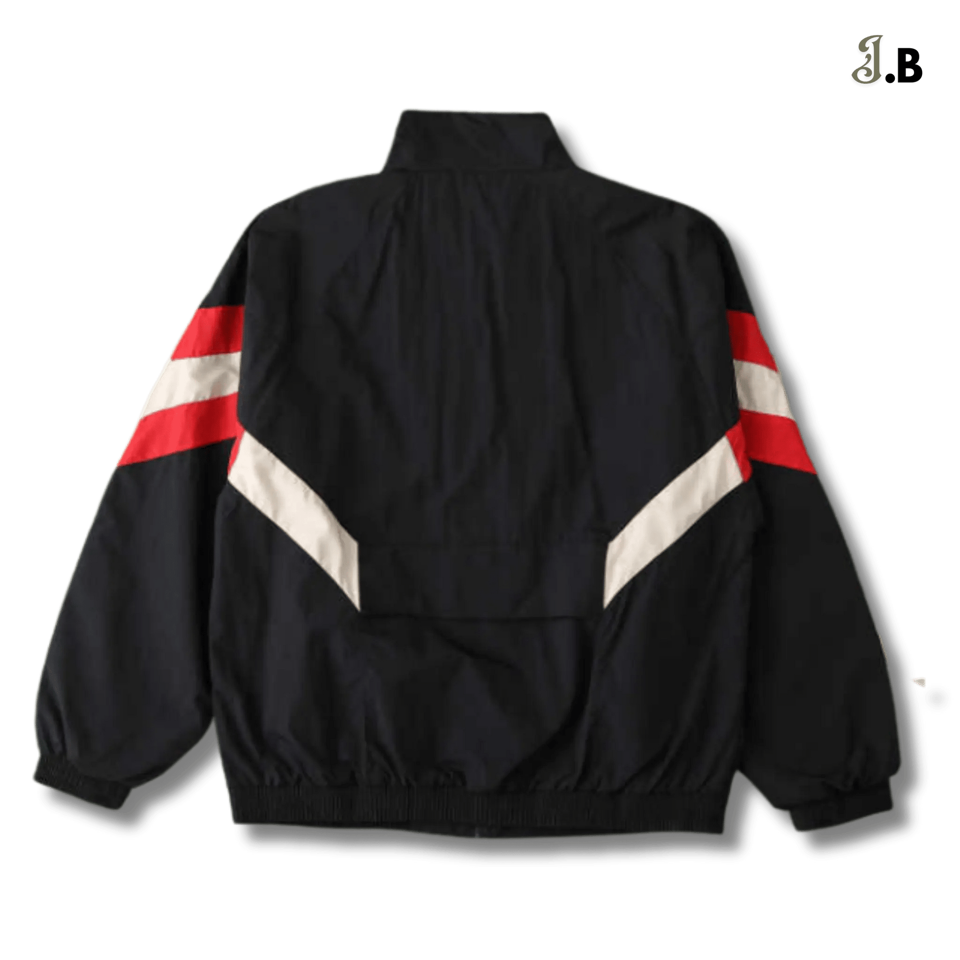MUFC Vintage Black/Red Devil Windbreaker - JogaBonito - Jersey