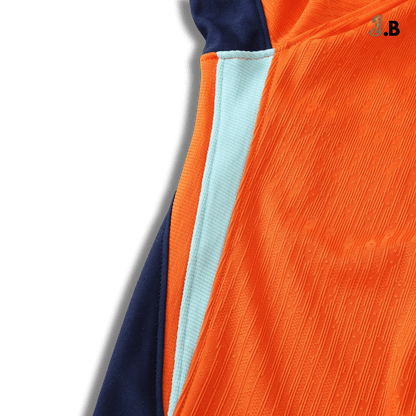 Netherlands 2024 Home Player Version UEFA Orange Jersey - JogaBonito - Jersey