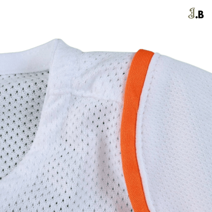 Netherlands Vintage 04 Away Fan Version White Jersey - JogaBonito - Jersey