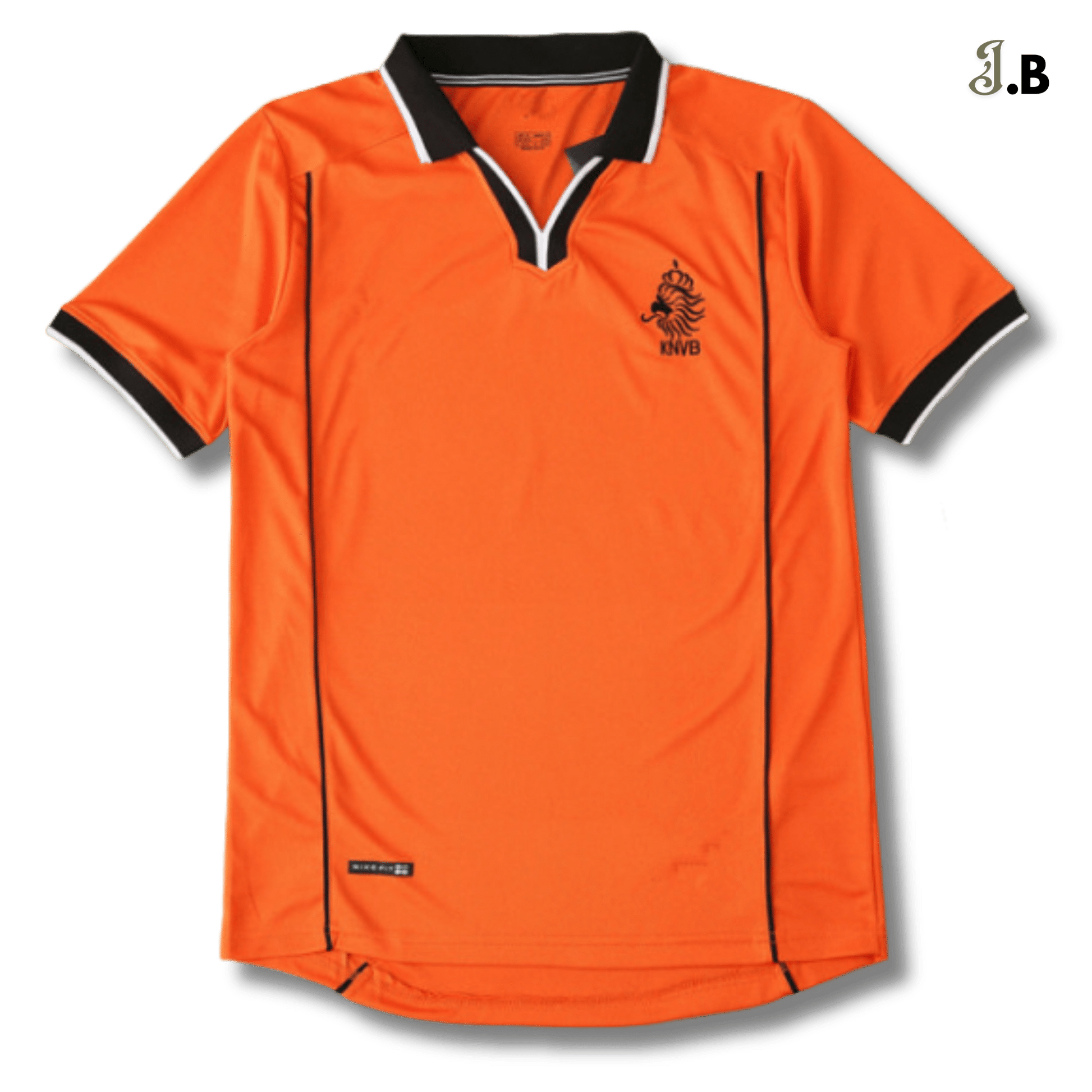 Netherlands Vintage 98 Home Fan Version Orange Jersey - JogaBonito - Jersey