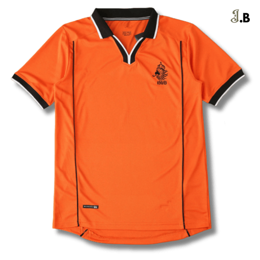 Netherlands Vintage 98 Home Fan Version Orange Jersey - JogaBonito - Jersey