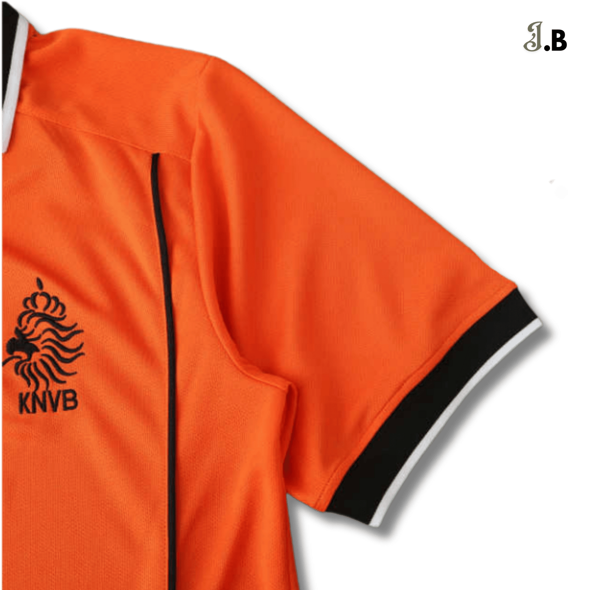 Netherlands Vintage 98 Home Fan Version Orange Jersey - JogaBonito - Jersey