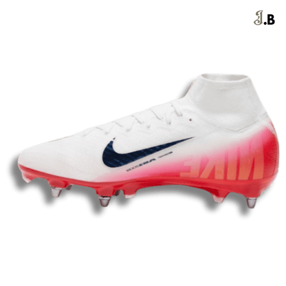 Nike Air Zoom Mercurial Superfly 16 Elite SG Cleats White/Red - JogaBonito - Cleat