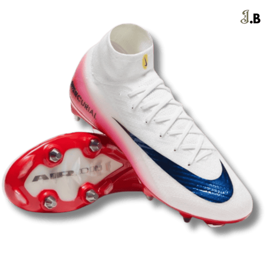 Nike Air Zoom Mercurial Superfly 16 Elite SG Cleats White/Red - JogaBonito - Cleat