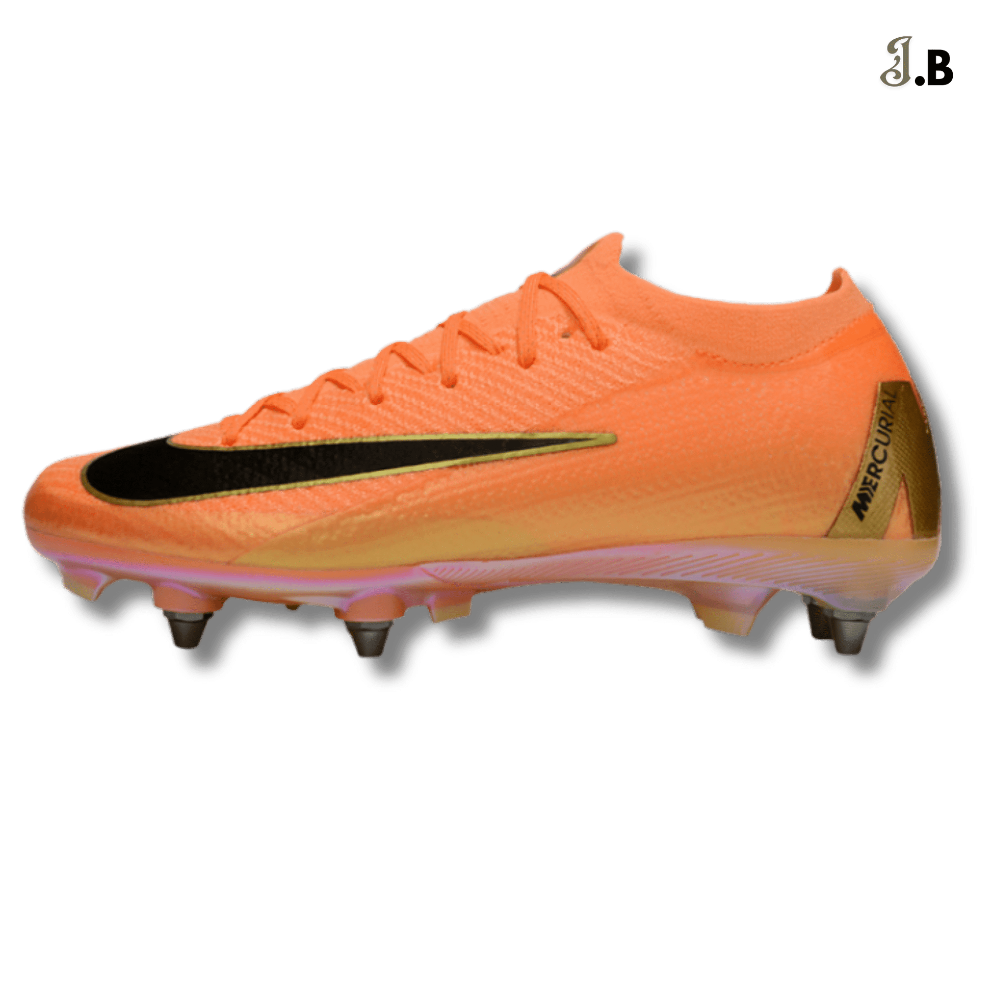 Nike Air Zoom Mercurial Vapor 16 Elite XXV SG Cleats Orange/Black - JogaBonito - Cleat