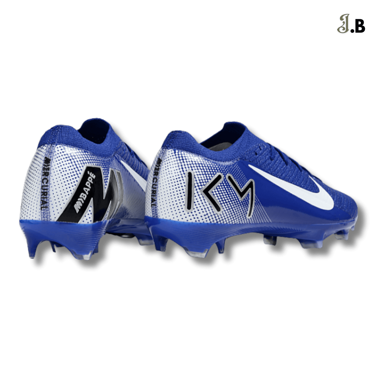 Nike Blue/White Bonded Pack Air Zoom Mercurial Superfly LX Elite FG Cleats - JogaBonito - Athletic Shoes