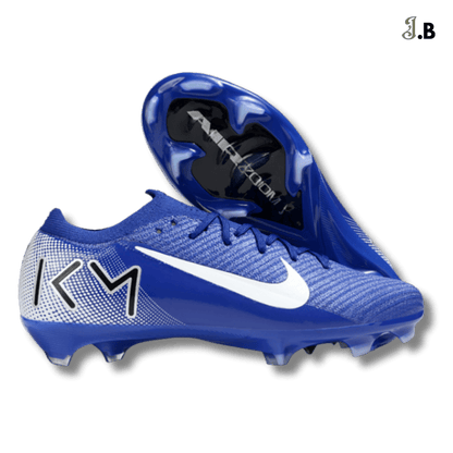 Nike Blue/White Bonded Pack Air Zoom Mercurial Superfly LX Elite FG Cleats - JogaBonito - Athletic Shoes