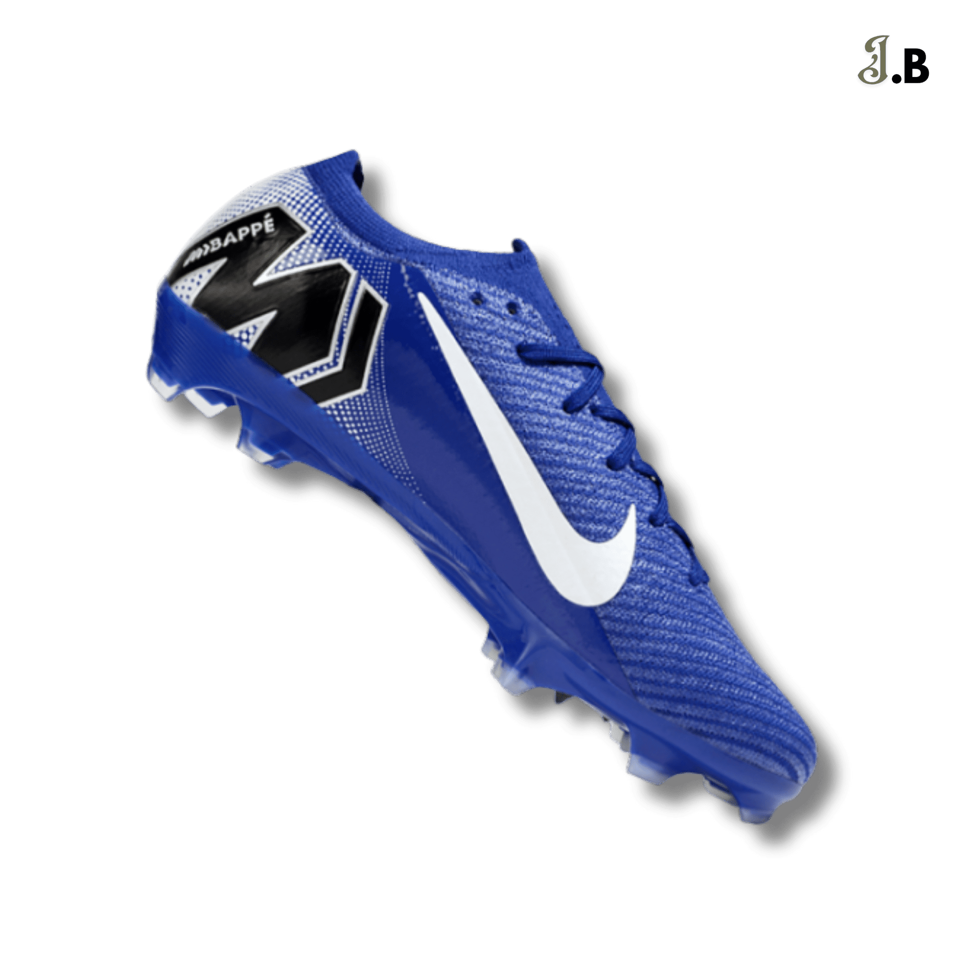 Nike Blue/White Bonded Pack Air Zoom Mercurial Superfly LX Elite FG Cleats - JogaBonito - Athletic Shoes