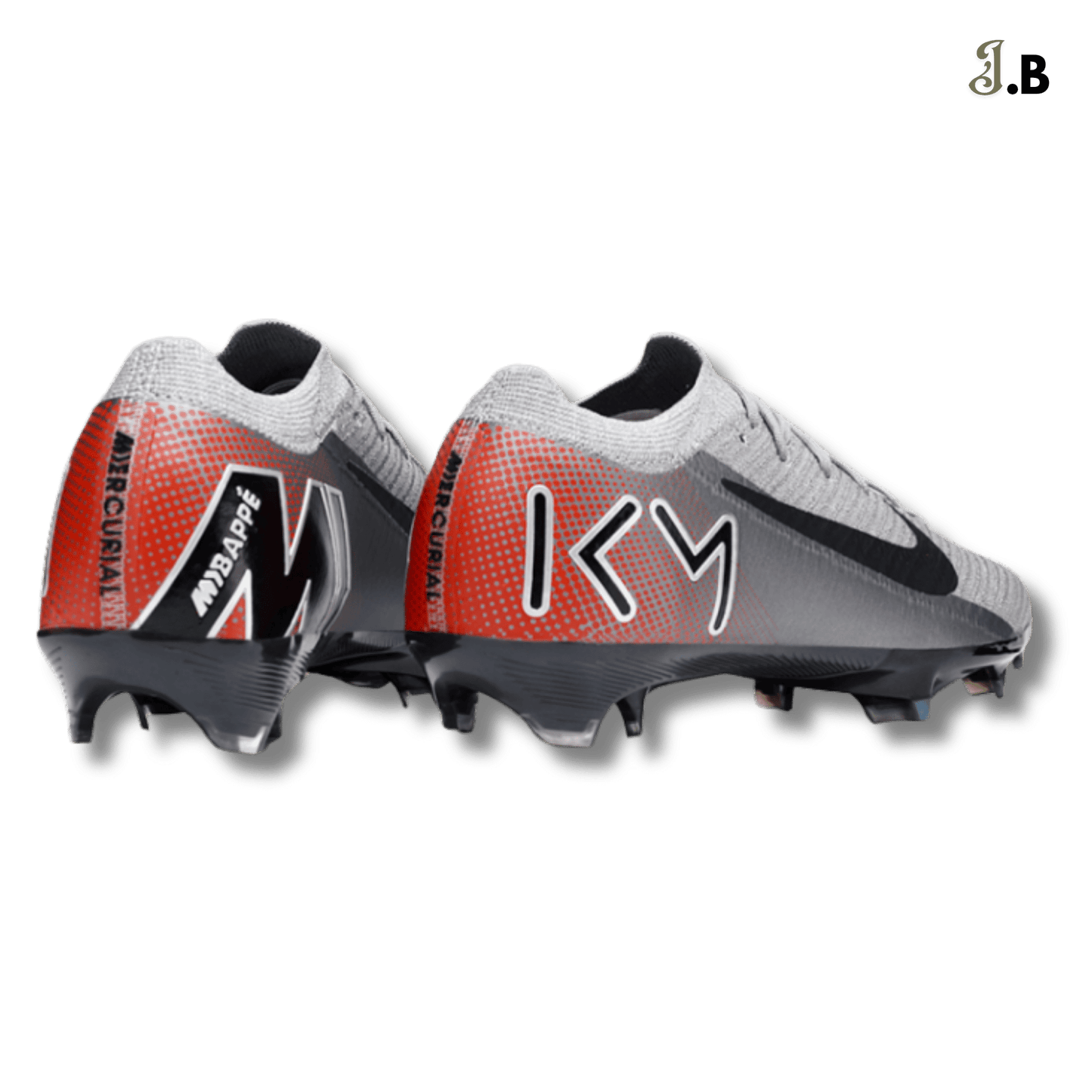 Nike Grey Bonded Pack Air Zoom Mercurial Vapor XV Elite FG Cleats - JogaBonito - Athletic Shoes