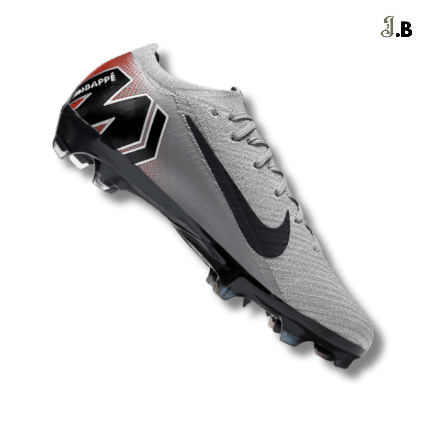 Nike Grey Bonded Pack Air Zoom Mercurial Vapor XV Elite FG Cleats - JogaBonito - Athletic Shoes