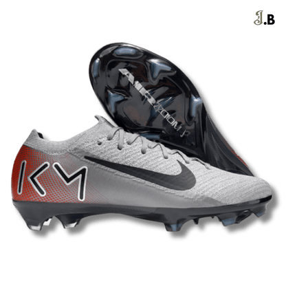 Nike Grey Bonded Pack Air Zoom Mercurial Vapor XV Elite FG Cleats - JogaBonito - Athletic Shoes