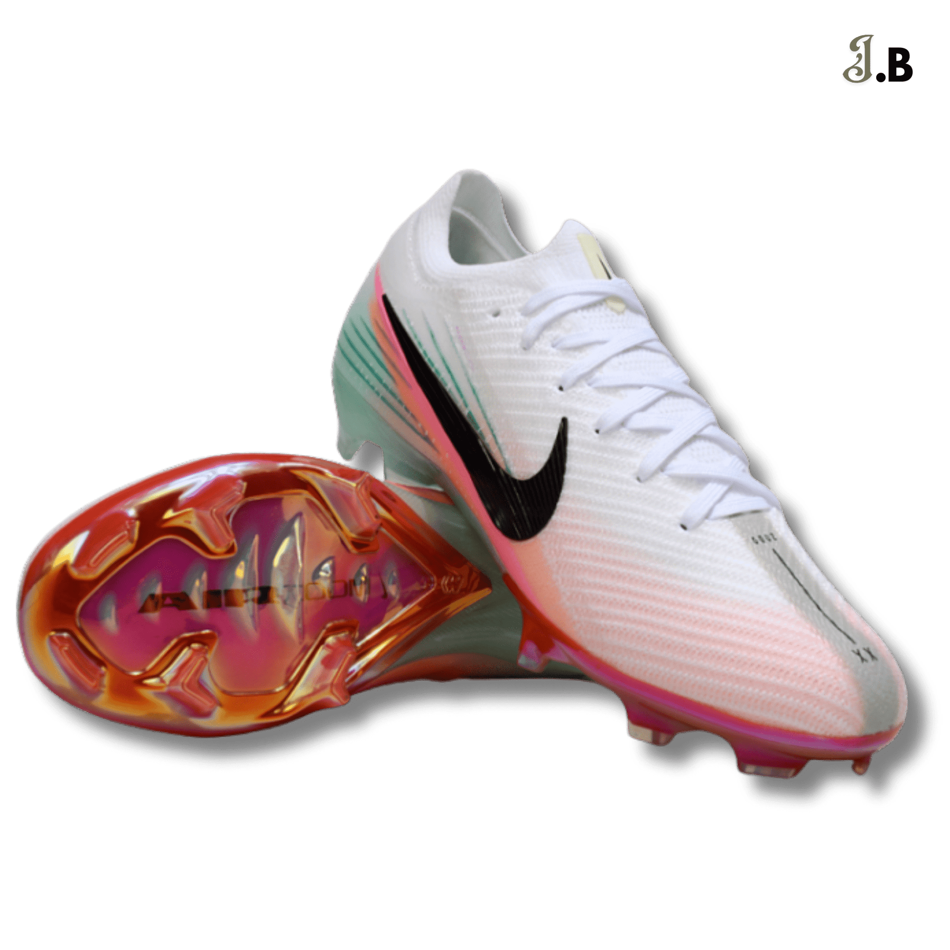 Nike Mercurial Vapor Elite Gray/Blue Cleats - JogaBonito - Athletic Shoes