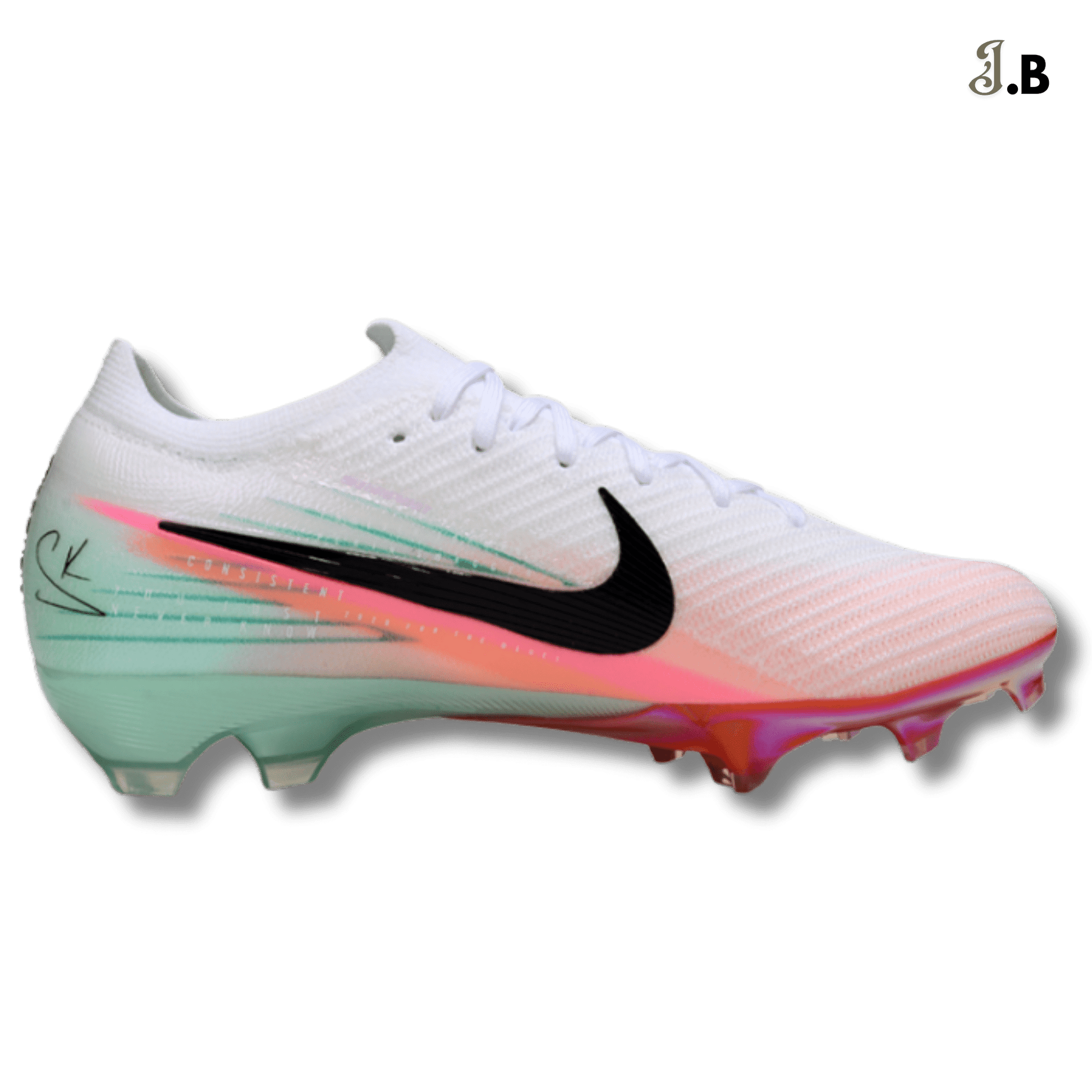 Nike Mercurial Vapor Elite Gray/Blue Cleats - JogaBonito - Athletic Shoes