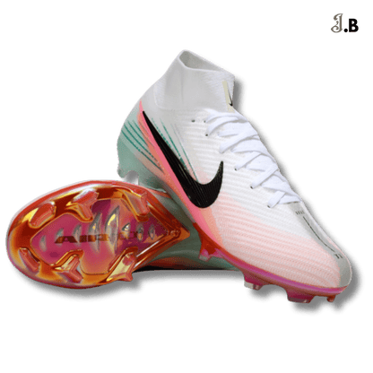 Nike Mercurial Vapor Elite Gray/Blue Sock Cleats - JogaBonito - Athletic Shoes