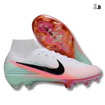 Nike Mercurial Vapor Elite Gray/Blue Sock Cleats - JogaBonito - Athletic Shoes